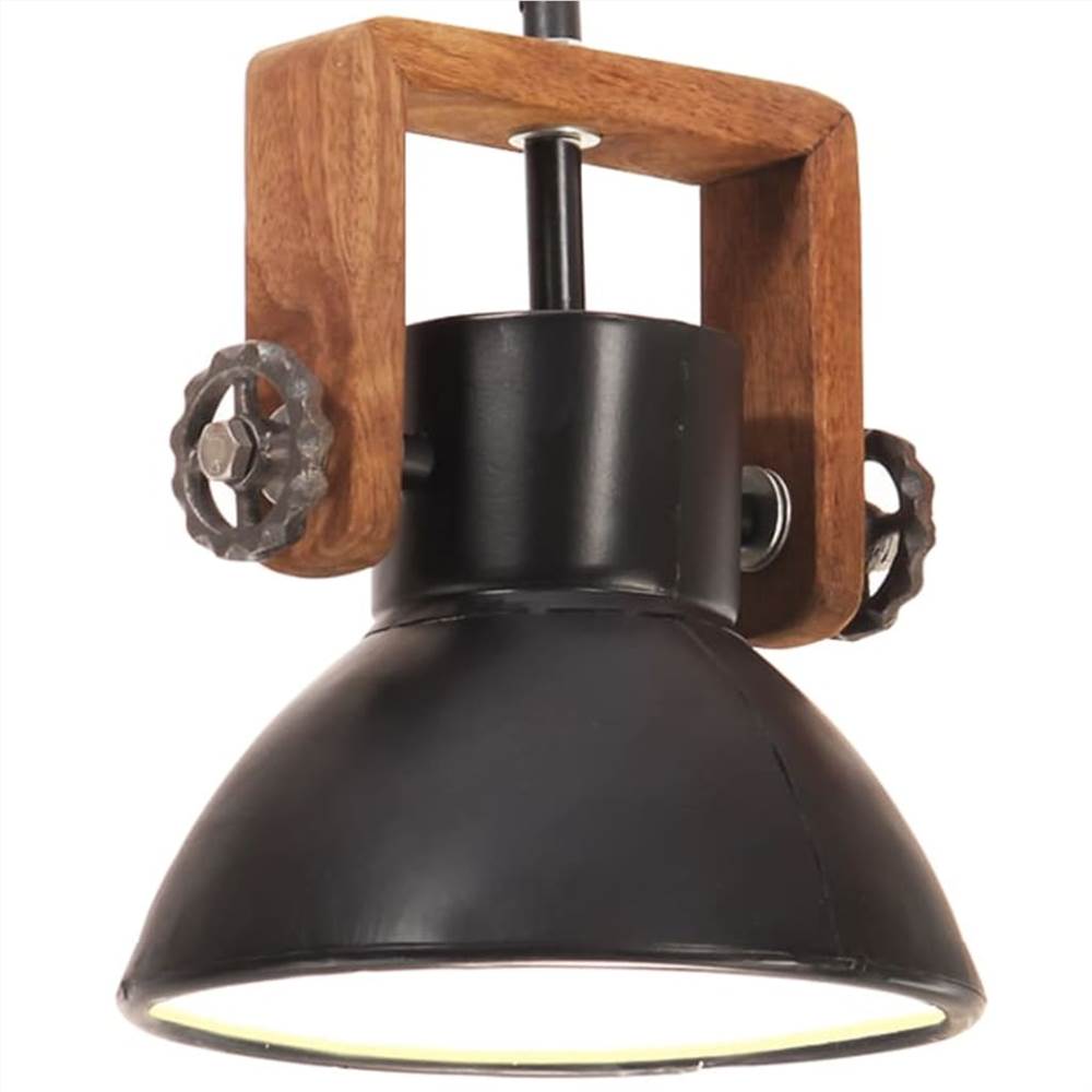 

Industrial Hanging Lamp 25 W Dead Black Round 19 cm E27