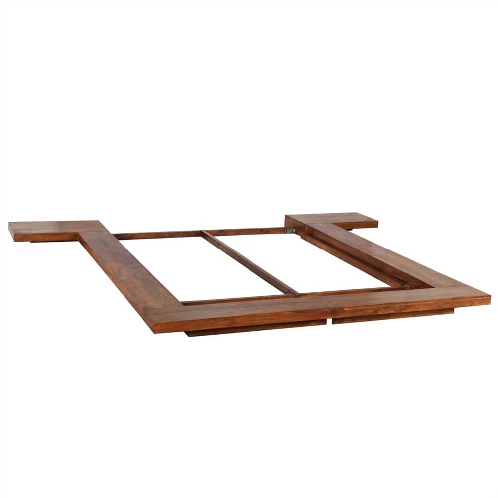 Vormen snelweg Plaatsen Japanese Style Futon Bed Frame Solid Wood 140x200 cm