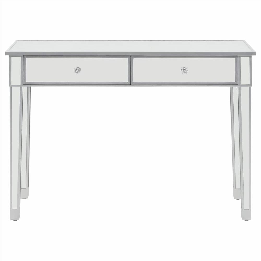 

Mirrored Console Table MDF and Glass 106.5x38x76.5 cm