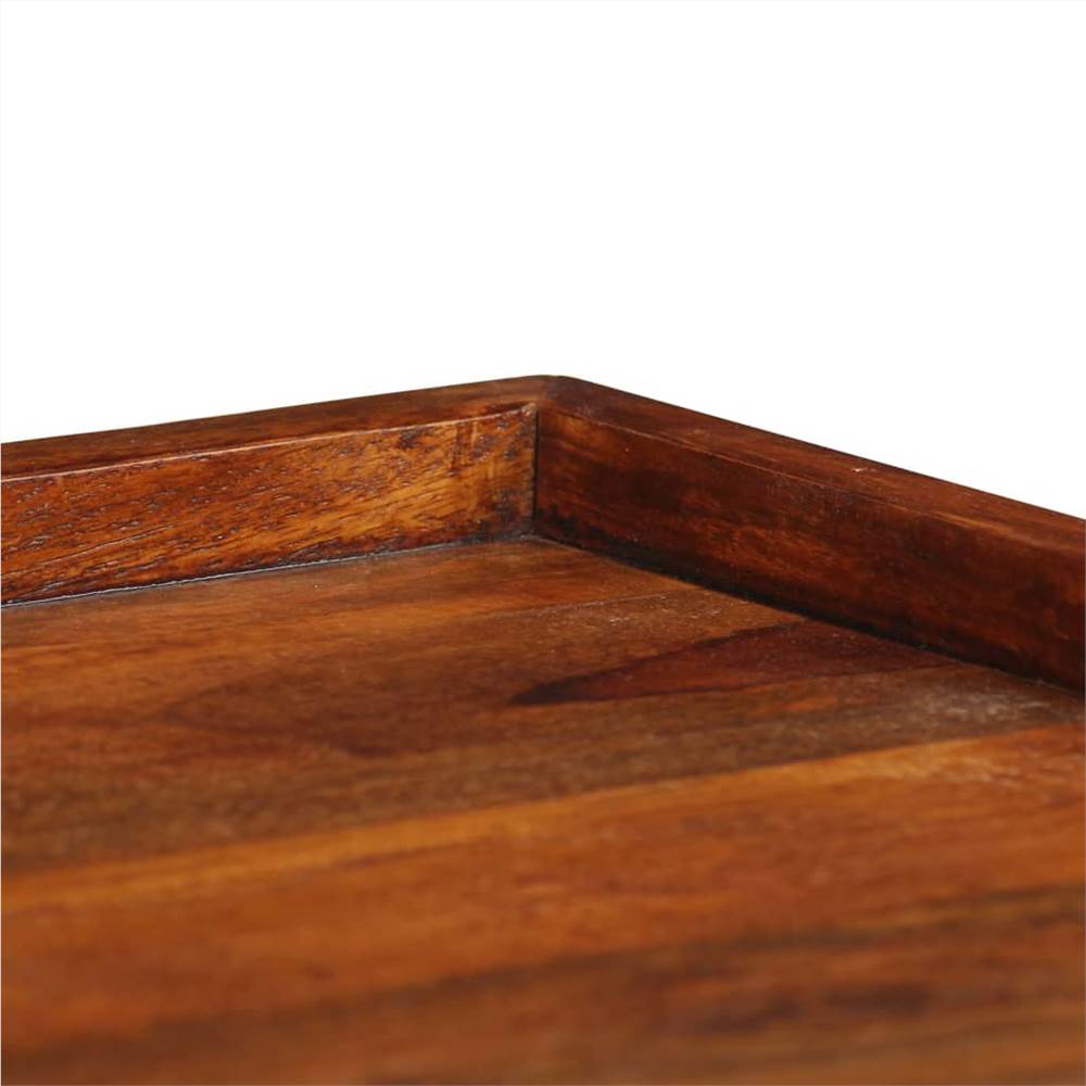 Serving Tray Solid Sheesham Wood 50x50 cm
