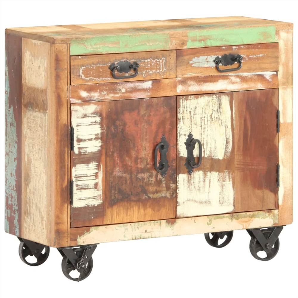 

Sideboard 80x30x70 cm Solid Reclaimed Wood