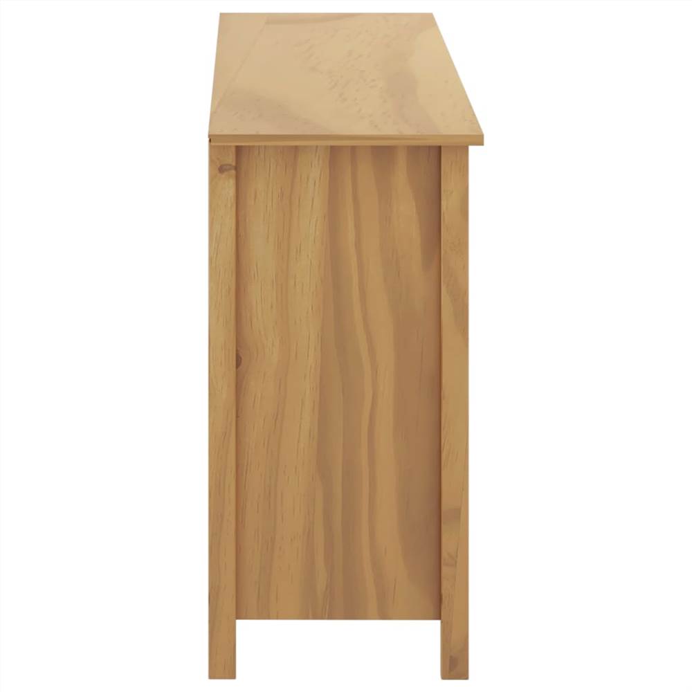 Sideboard Hill Range Honey Brown 130x40x80 cm Solid Pine Wood