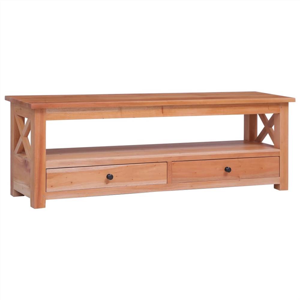 

TV Cabinet 120x30x40 cm Solid Mahogany Wood