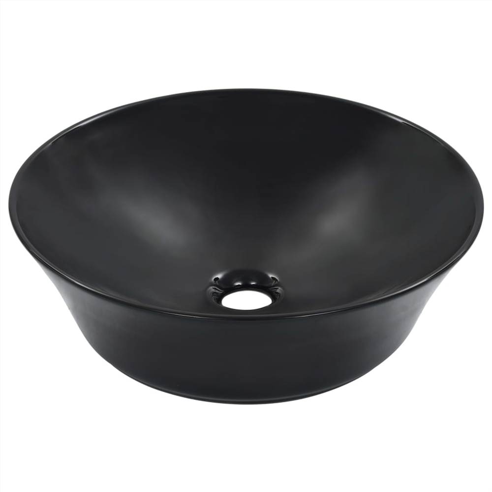

Wash Basin 41x12.5 cm Ceramic Black