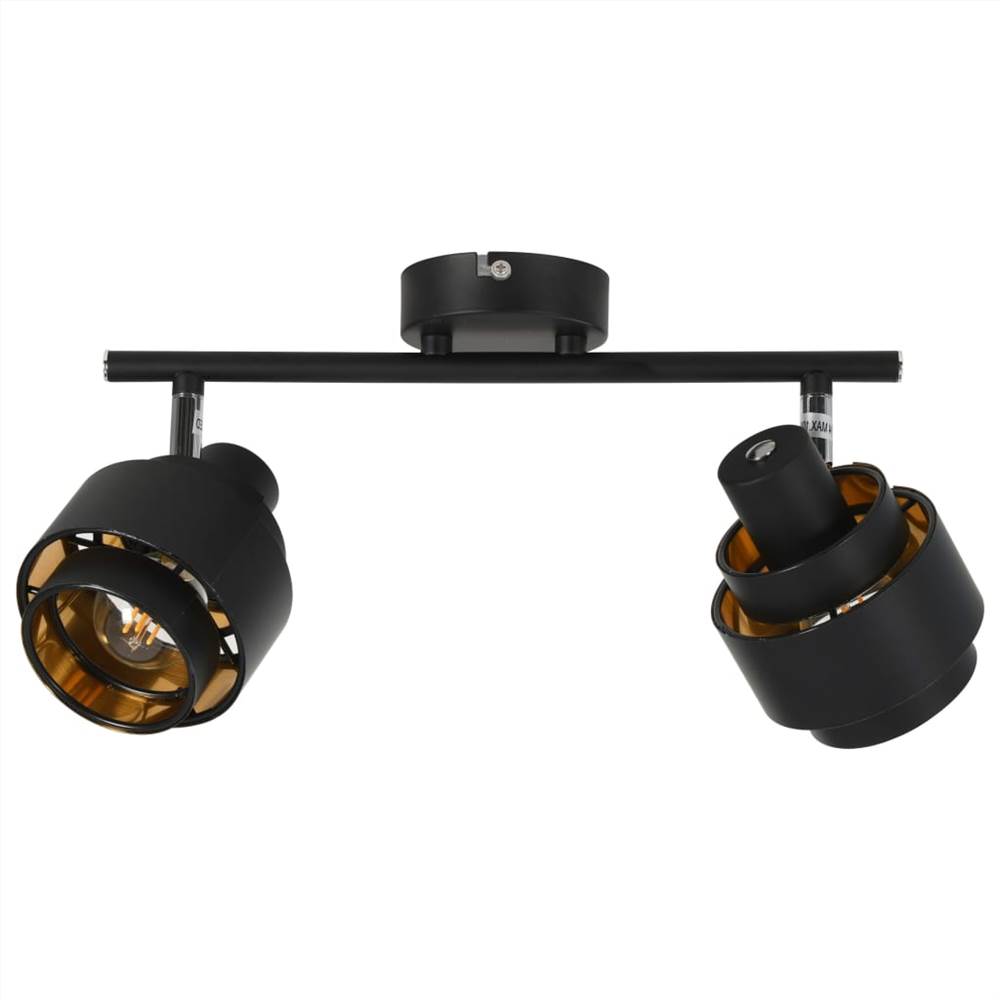 2-Way Spot Light Black E14