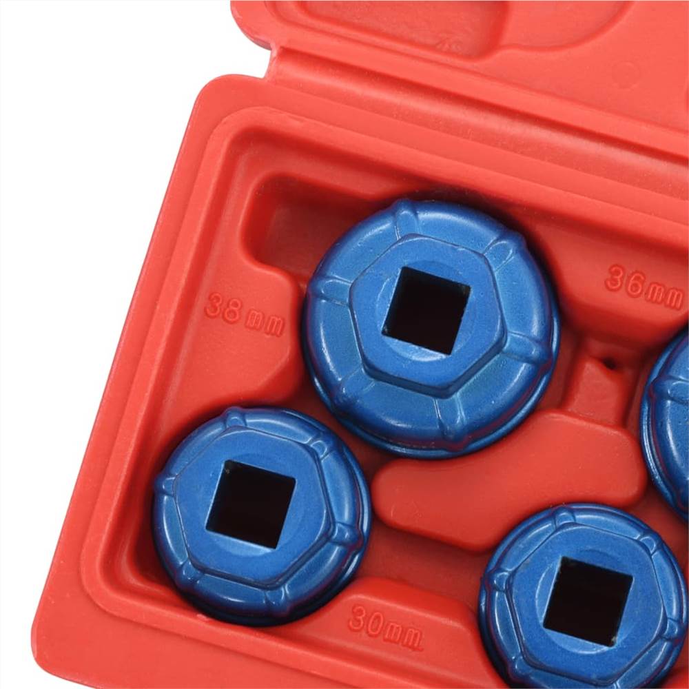 7 Piece Oil Filter Cap Set 3/8"