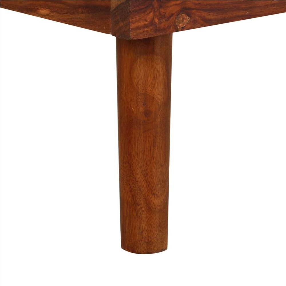 Bed Frame Solid Sheesham Wood 180x200 cm