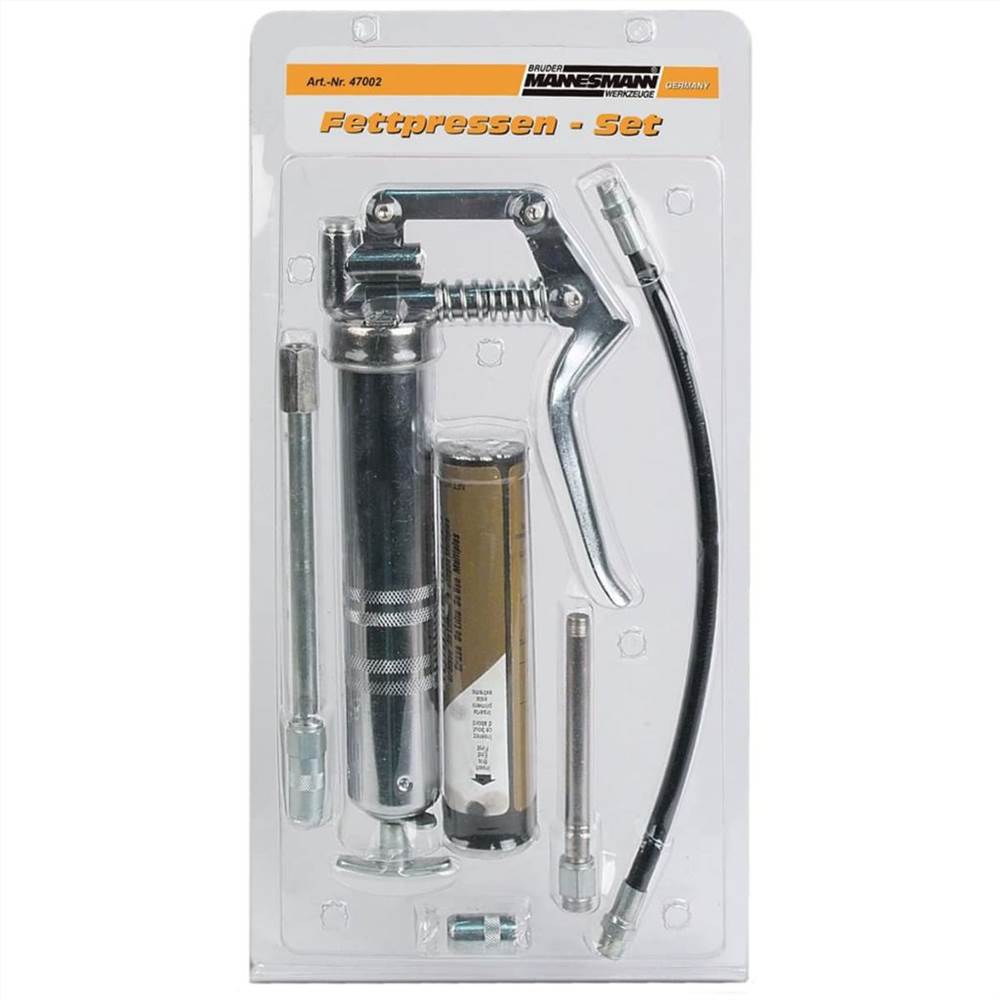 Brüder Mannesmann Grease Gun Metal Silver 47002