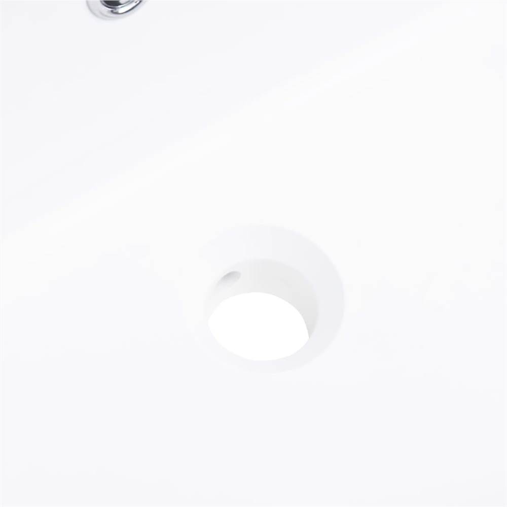 Built-in Double Wash Basin 1205x460x145 mm SMC White