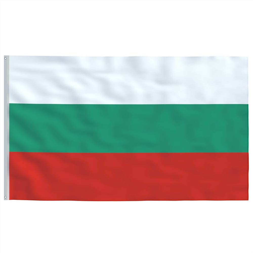 Bulgaria Flag and Pole Aluminium 6 m