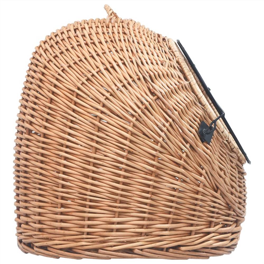 Cat Transporter 45x35x35 cm Natural Willow
