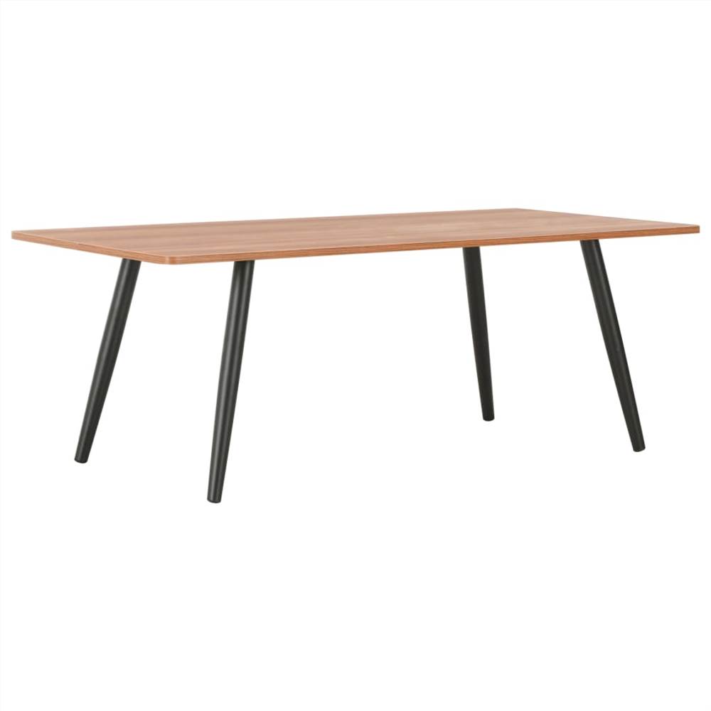 

Coffee Table Black and Brown 120x60x46 cm