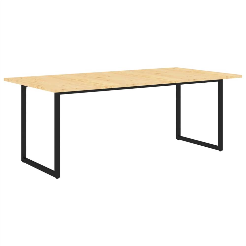 

Dining Table 200x100x74,5 cm Solid Pinewood