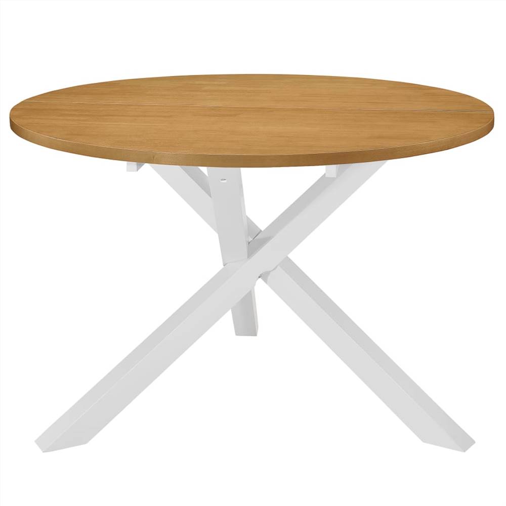 

Dining Table White 120x75 cm MDF