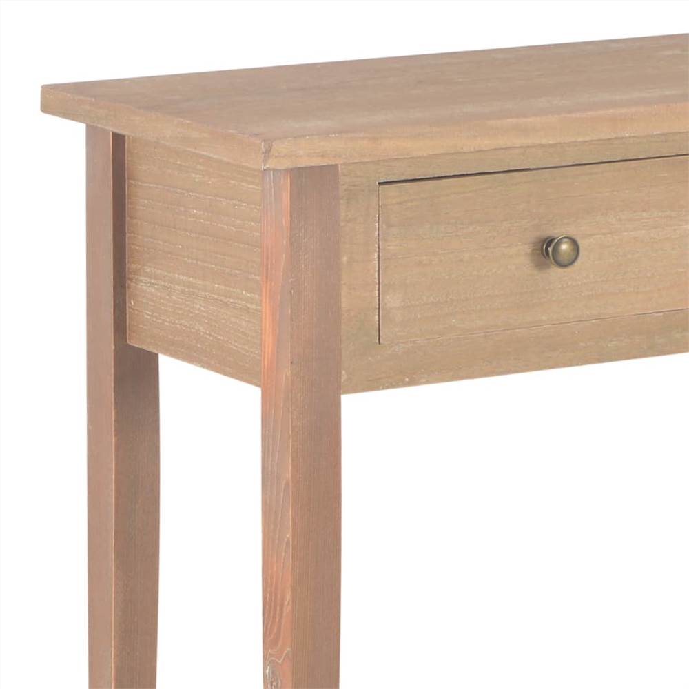 Dressing Console Table Brown 79x30x74 cm Wood