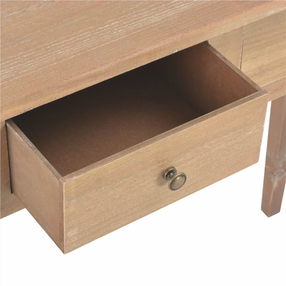 Dressing Console Table Brown 79x30x74 cm Wood