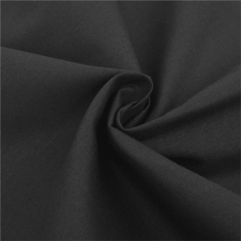 Duvet Cover Set Cotton Anthracite 135x200/80x80 cm