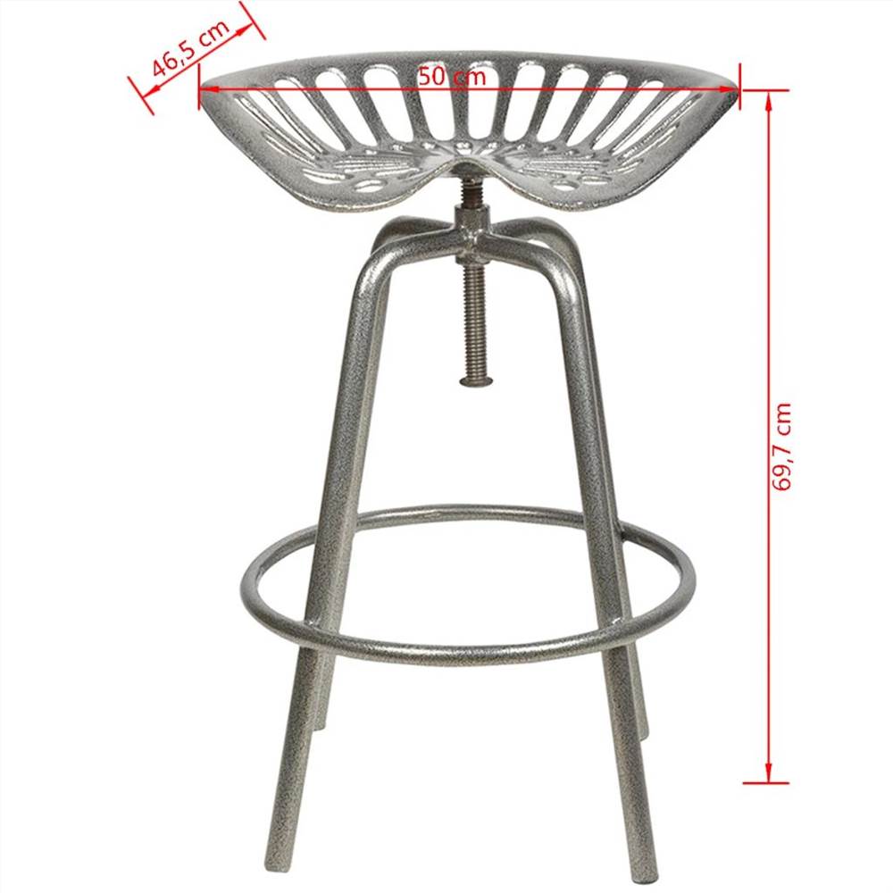Esschert Design Barstool Tractor Grey IH022