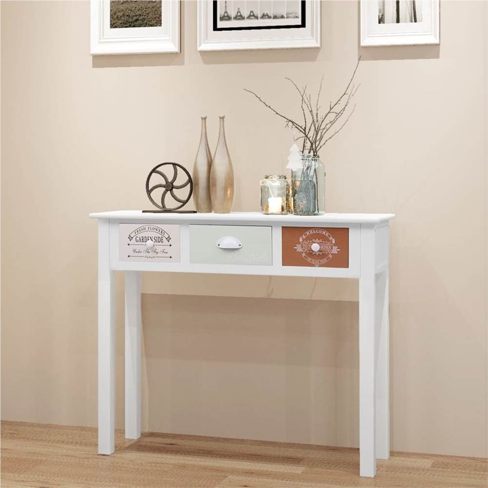 

French Console Table Wood