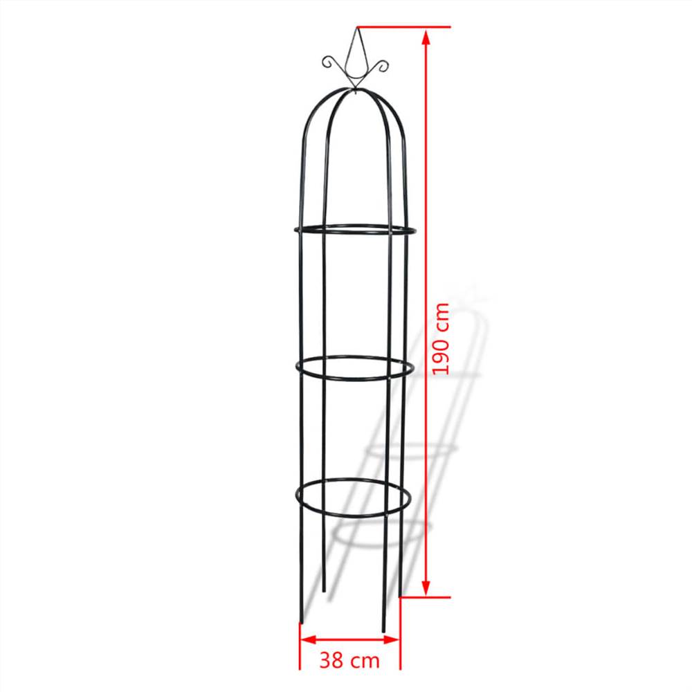 Garden Arch Tower 2 pcs