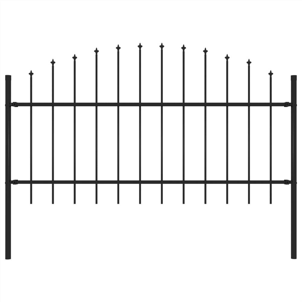 

Garden Fence with Spear Top Steel