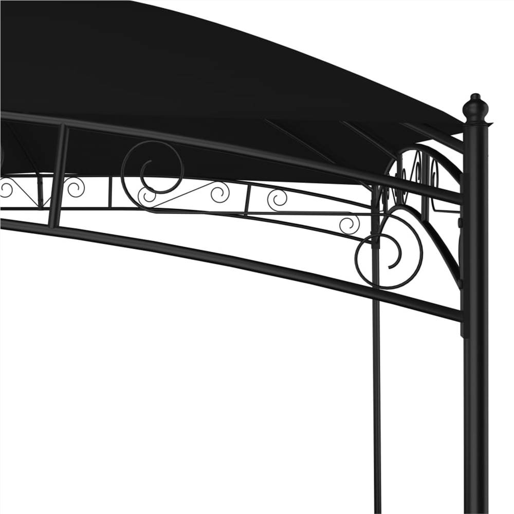 Garden Gazebo 4x3 m Anthracite 180 g/m²