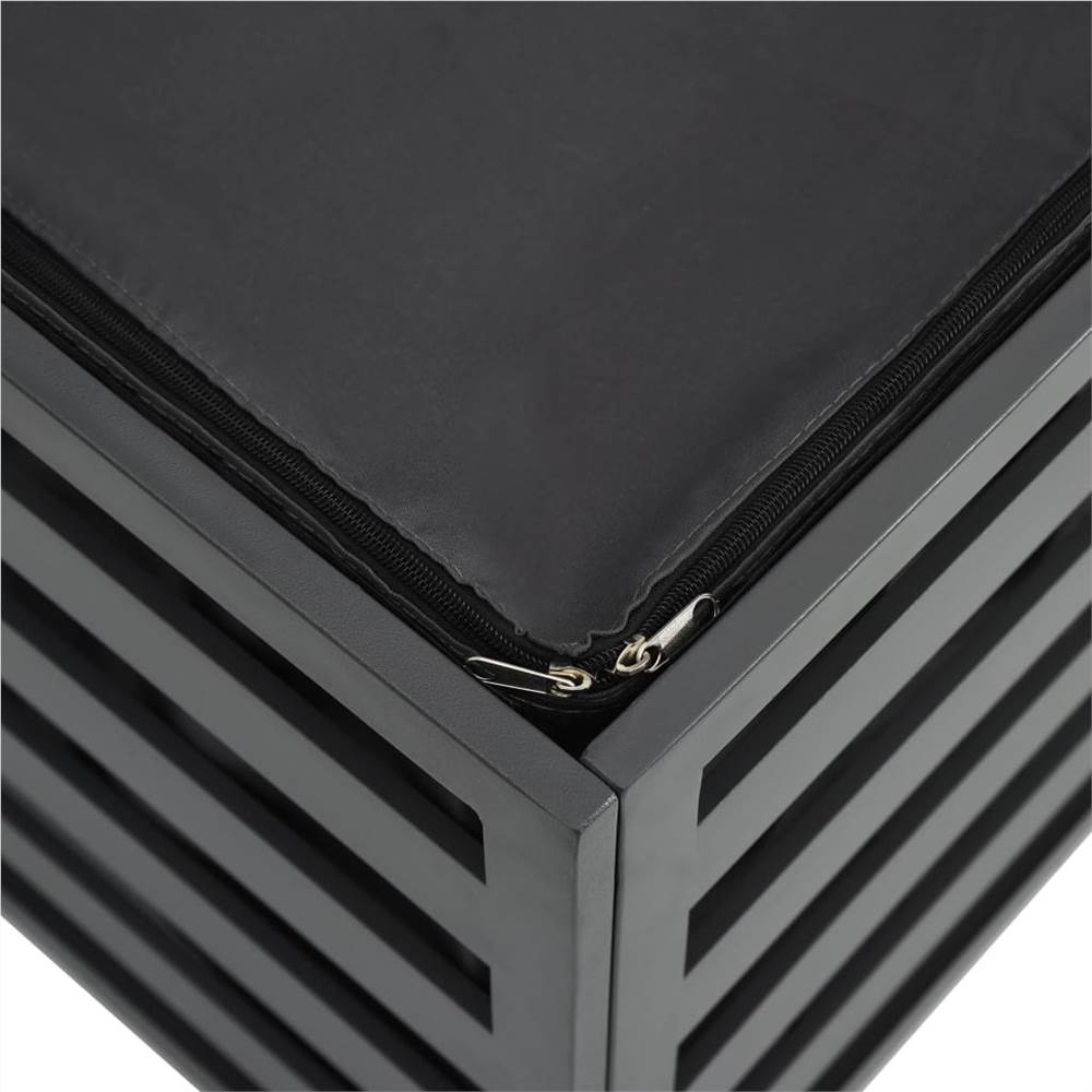 Garden Storage Box Aluminium 100x50x50 cm Anthracite