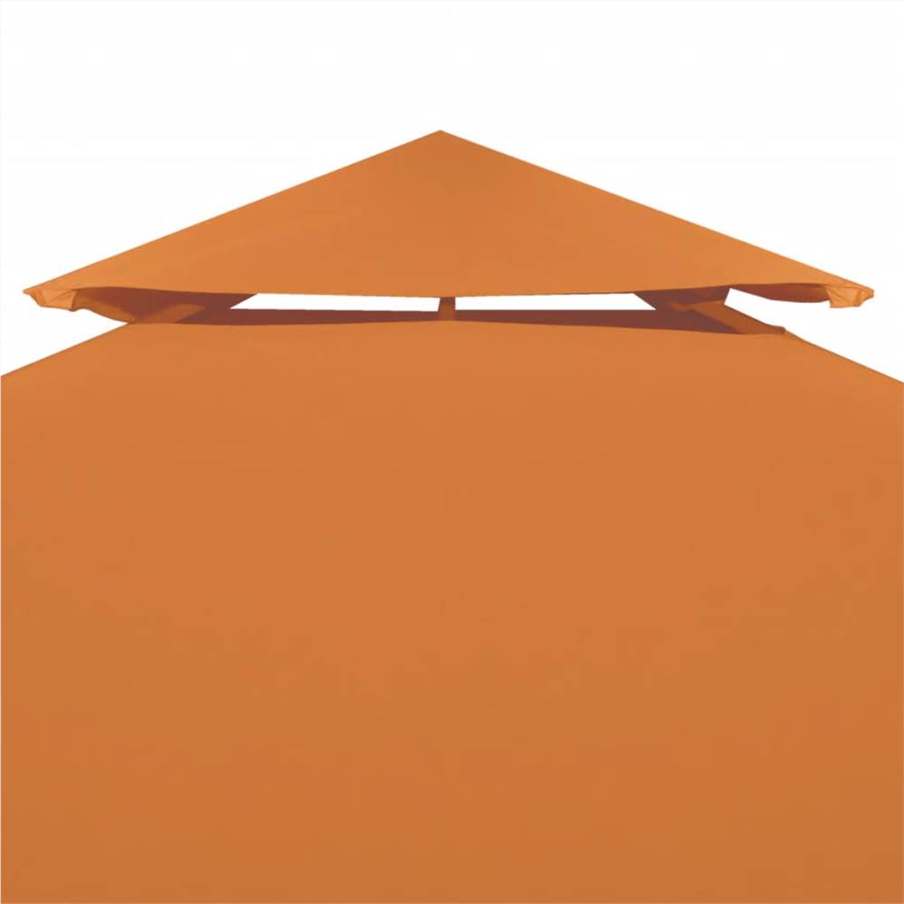 Gazebo Cover Canopy Replacement 310 g / m² Terracotta 3 x 3 m