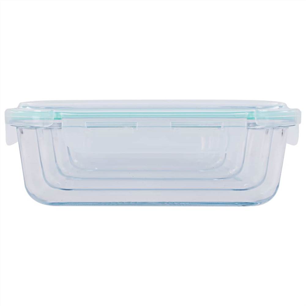 Glass Food Storage Containers 16 Pieces
