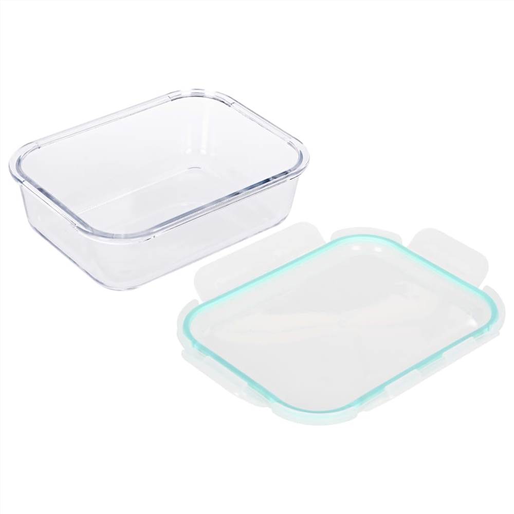 Glass Food Storage Containers 16 Pieces