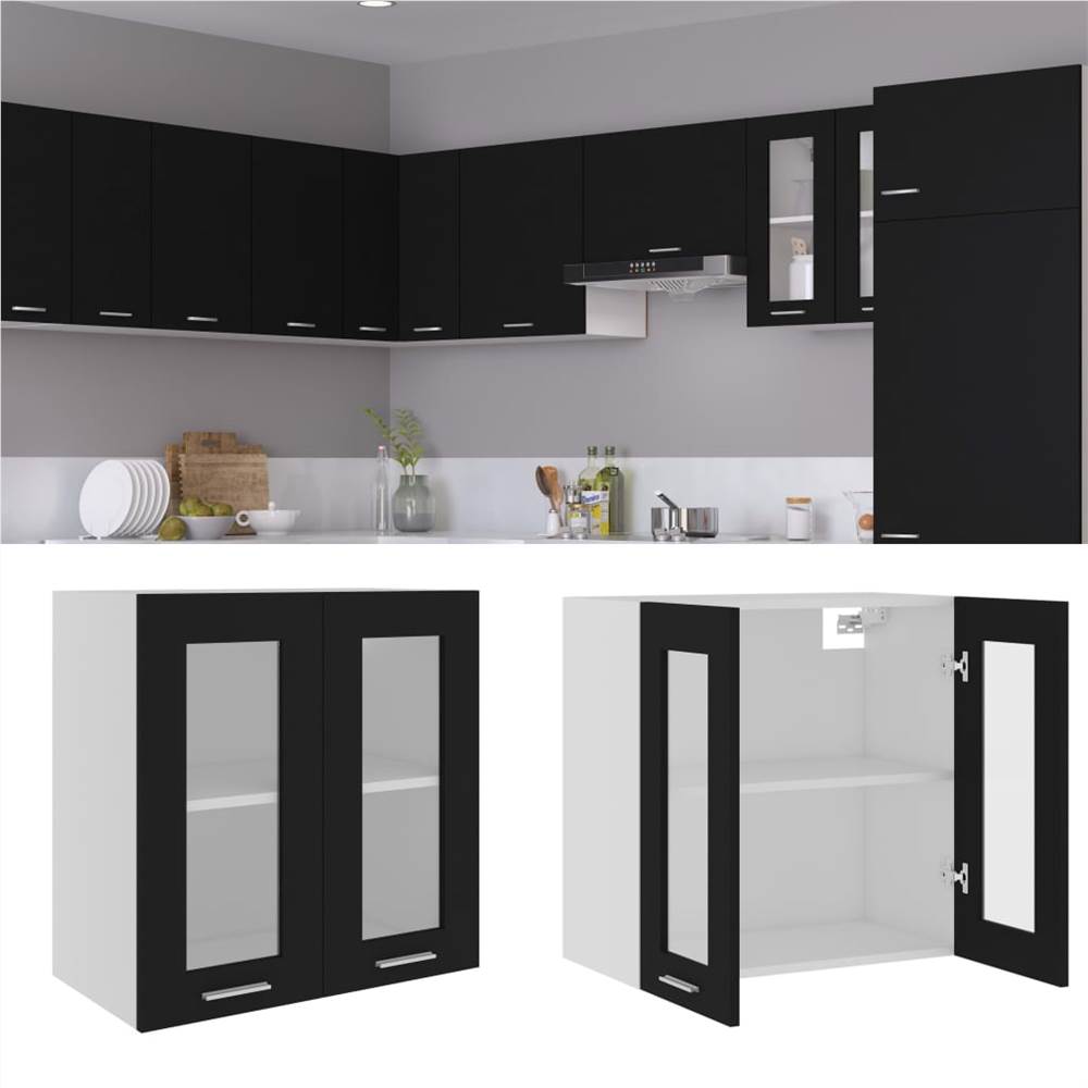 

Kitchen Cabinet Black 60x31x60 cm Chipboard