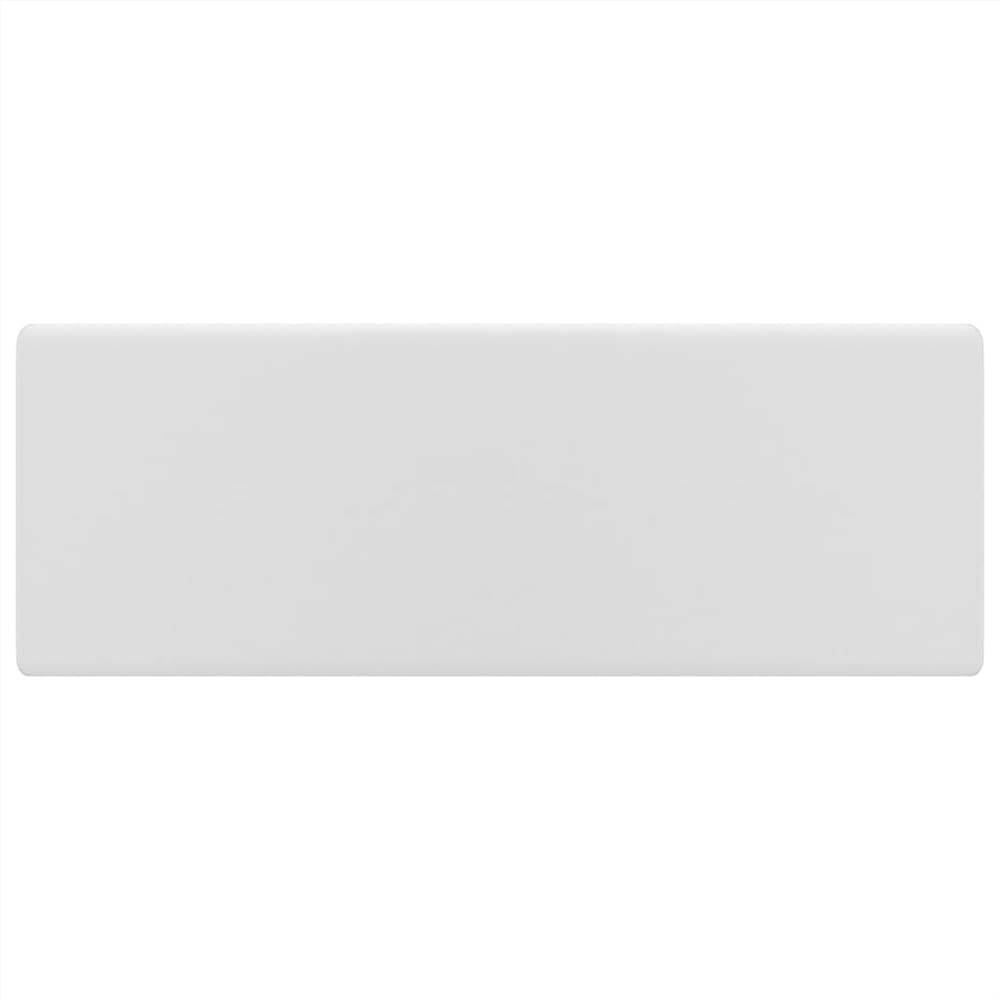 Luxury Basin Overflow Square Matt White 41x41 cm Ceramic