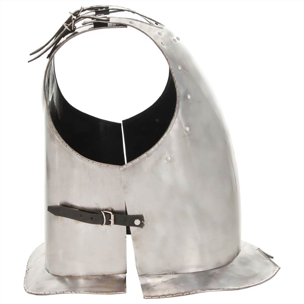 Medieval Knight Body Armour Cuirass Replica LARP Silver Steel