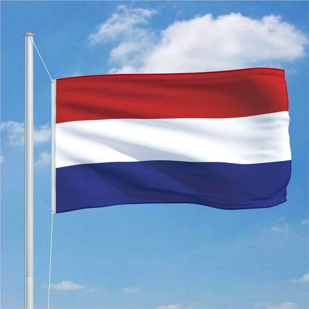 Netherlands Flag And Pole Aluminium 6 2 M 146069 146039