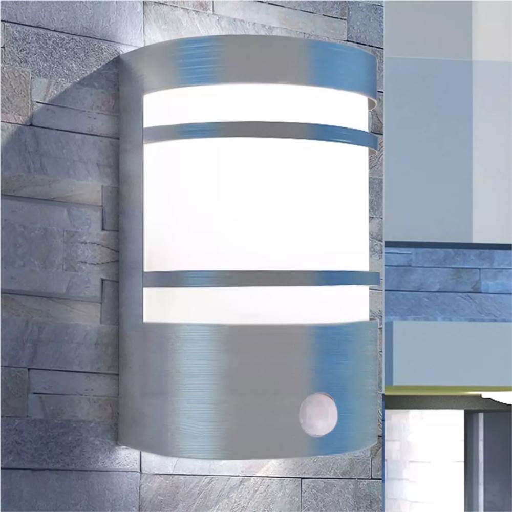 

Outdoor Wall Light with Sensor Stainless Steel