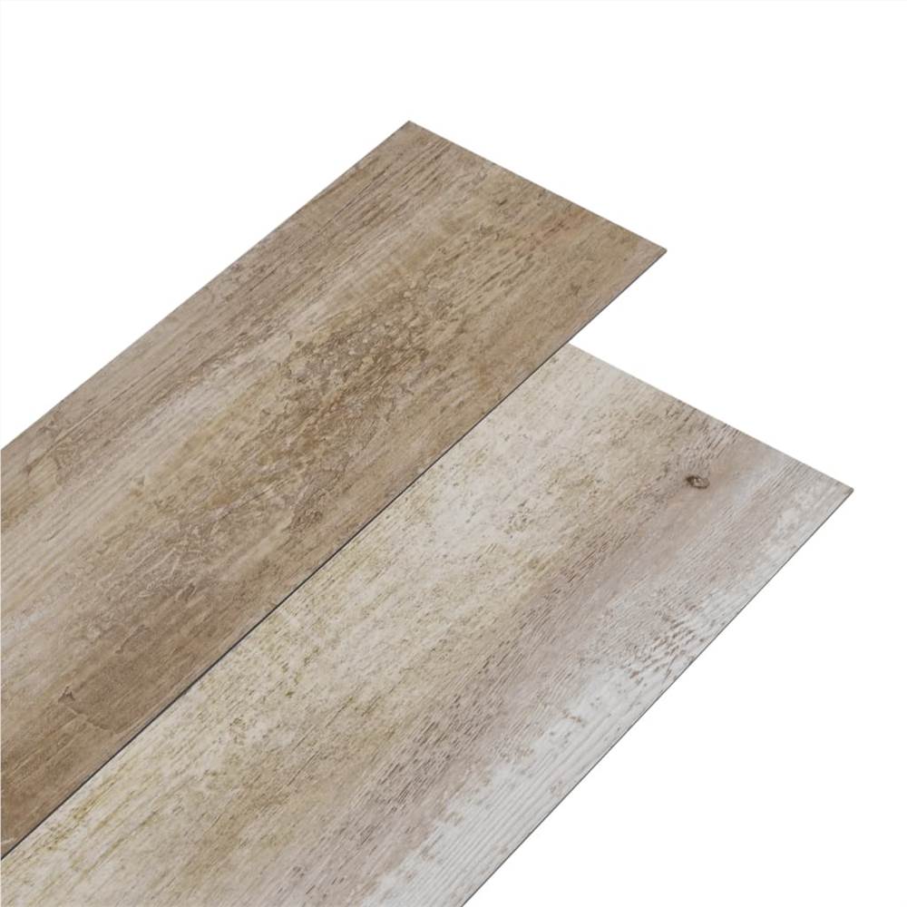 PVC Flooring Planks 5.26 m² 2 mm Wood Wash