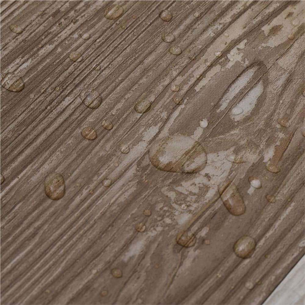 PVC Flooring Planks 5.26 m² 2 mm Wood Wash