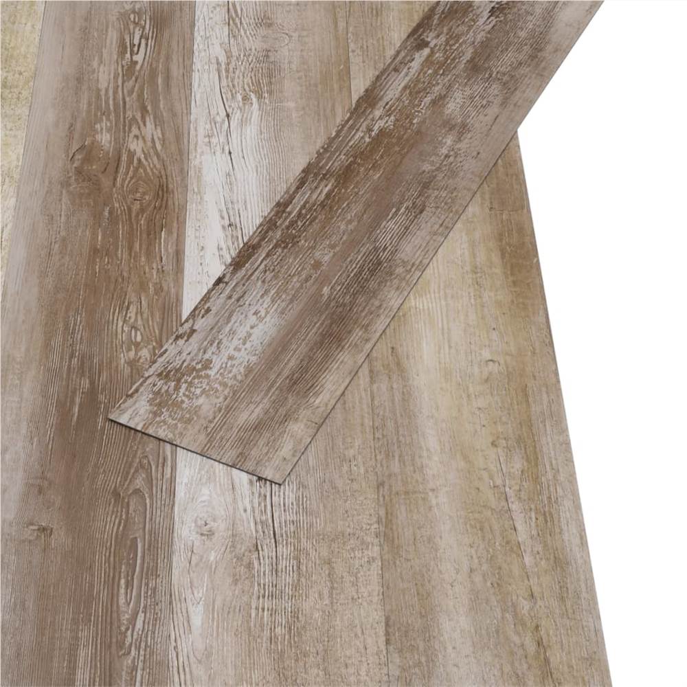PVC Flooring Planks 5.26 m² 2 mm Wood Wash