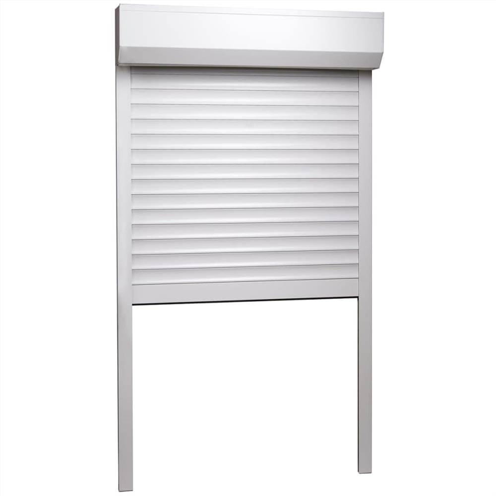 Roller Shutter Aluminium 100x210 cm White