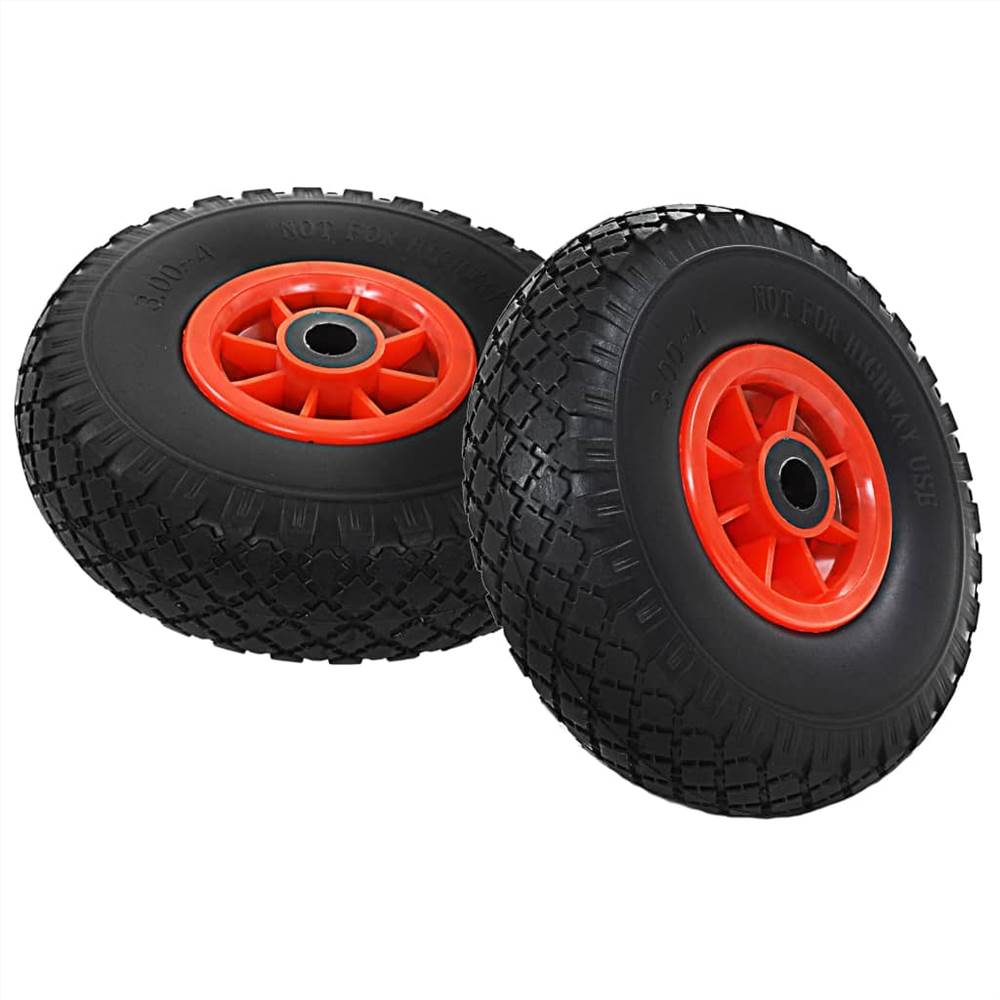 Sack Truck Wheels 4 pcs Solid PU 3.004 (260x85)