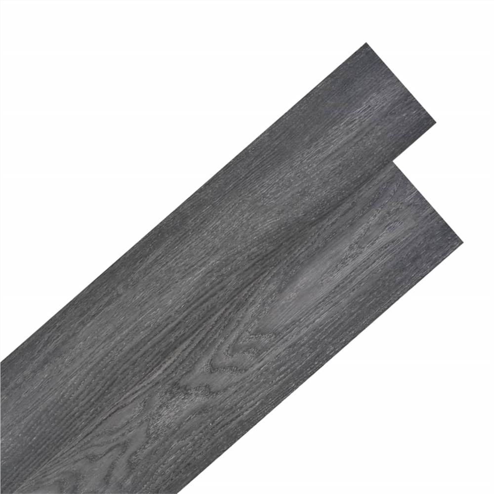 

Self-adhesive PVC Flooring Planks 5.02 m² 2 mm Black and White