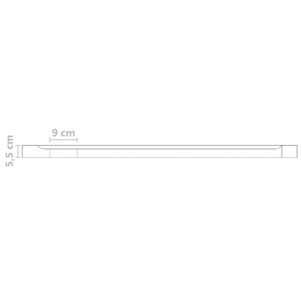 Shower Base Tray ABS White 70x100 cm
