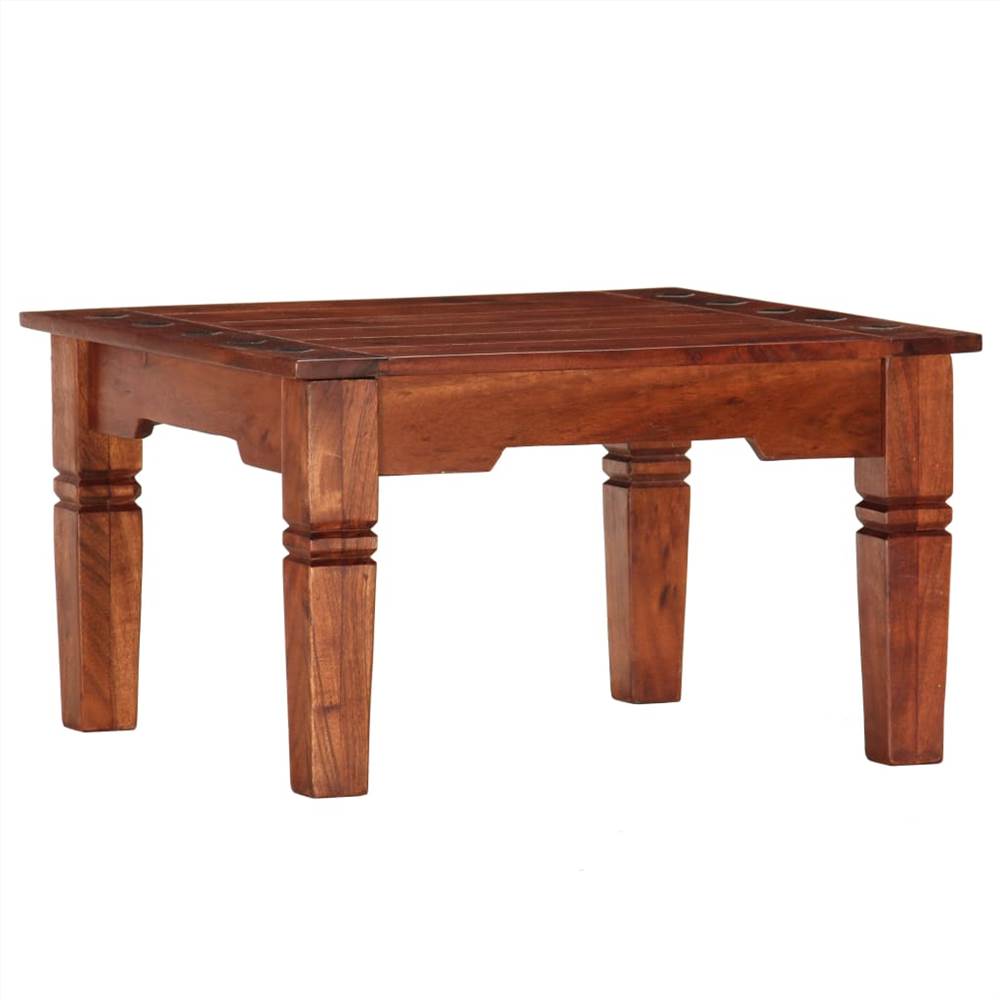 

Side Table 60x60x35 cm Solid Acacia Wood