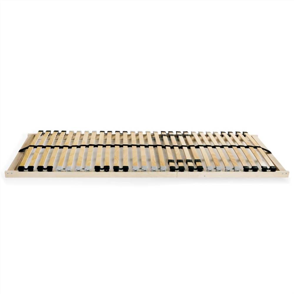 Slatted Bed Base With 28 Slats 7 Zones 90x200 Cm 7 Slatted Bed Base with 28 Slats 7 Zones 90x200 cm