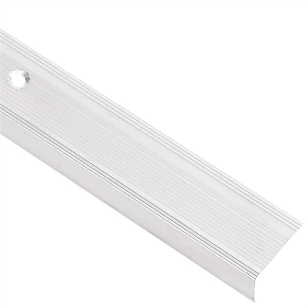 Treppenkanten In L Form 5 Stk Aluminium 90 Cm Silber