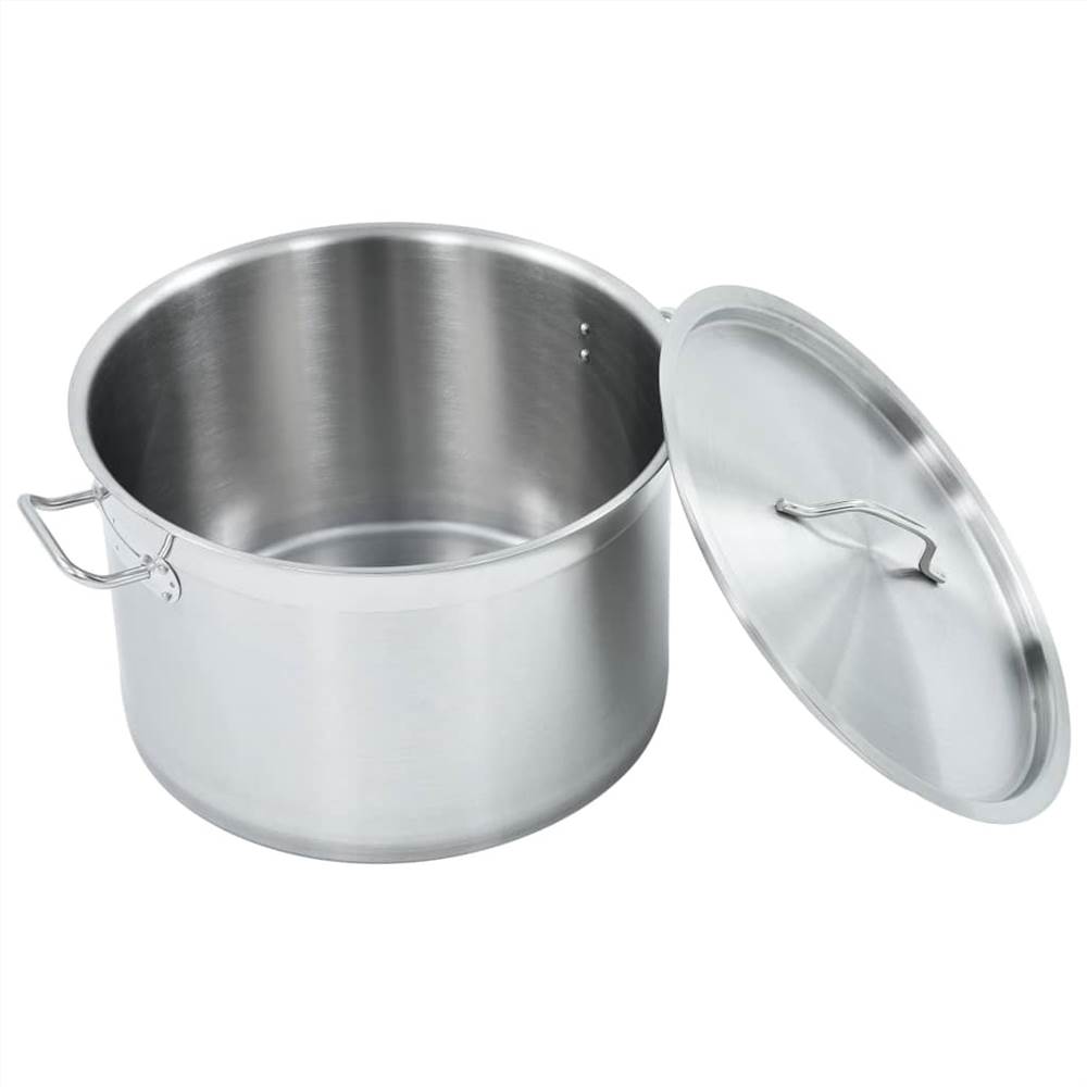 Stock Pot 23 L 35x22 cm Stainless Steel