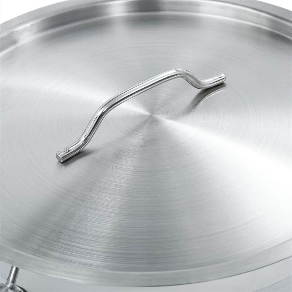 Stock Pot 23 L 35x22 cm Stainless Steel