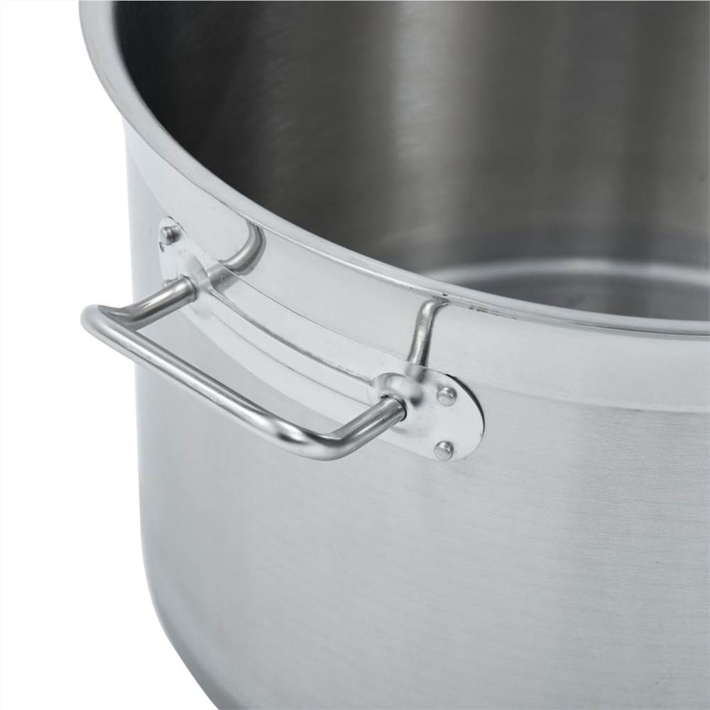 Stock Pot 23 L 35x22 cm Stainless Steel