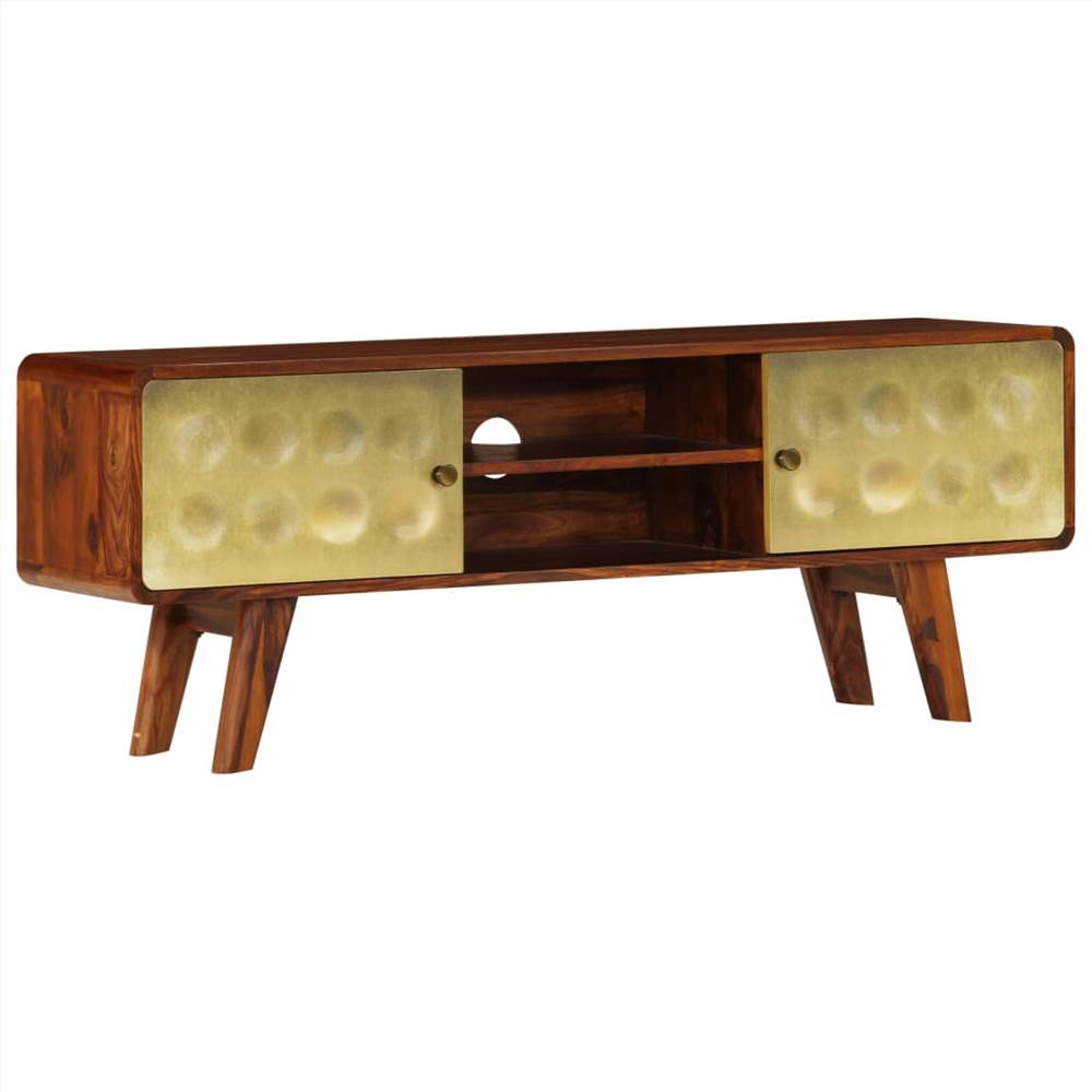 TV Cabinet Solid Sheesham Wood 120x30x45 Cm 14 TV Cabinet Solid Sheesham Wood 120x30x45 cm