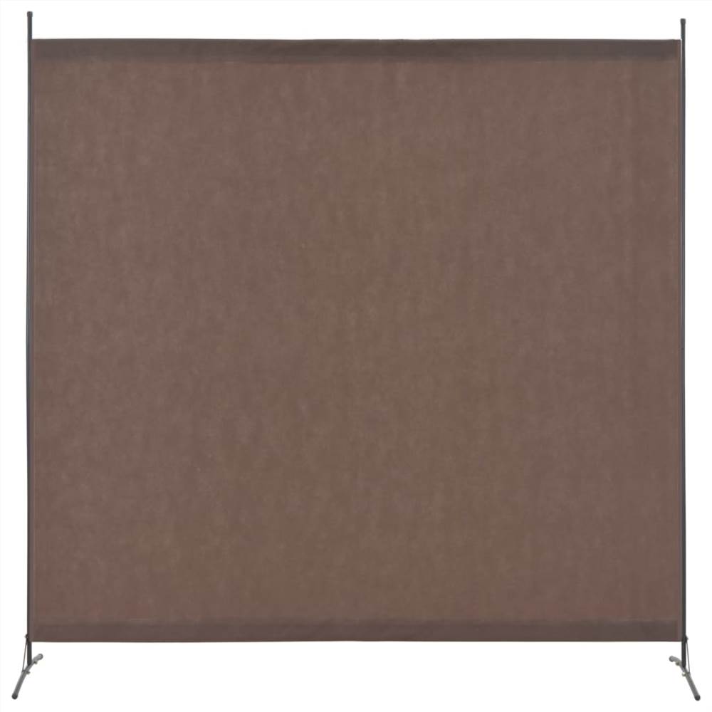 

1 Panel Room Divider Brown 175x180 cm